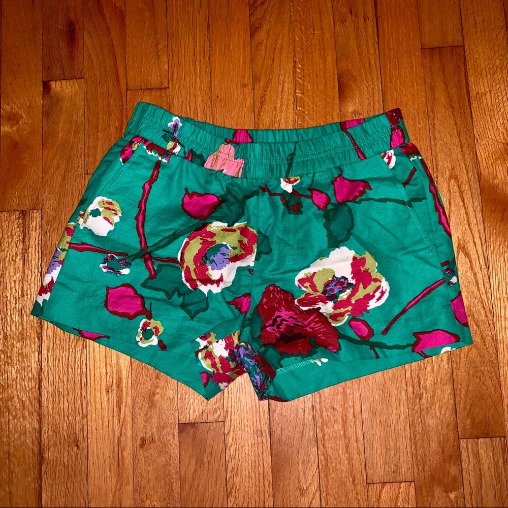 J Crew 3’’ Printed Elastic Waist Short